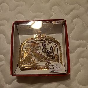 2009 California Gold Rush Ornament